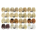 Short Front Neat Bangs Clip In Bang Fringe Hair Extensions Straight Synthet