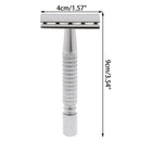 Men Shaver Steel Handle Razor Razor Shaver Double Edges Manual Shaver With B Bj