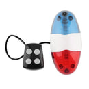 Electric Bike for Safety Cycling 4 Sound 6 LED Police Car Siren Light Horn Bell