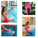 Waterproof Bag Dry Pouch Protector Cover For Cellphone Mobile Swimming Rose