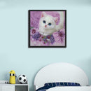 5D DIY Full Drill Diamond Painting Cat Cross Stitch Embroidery (30x30cm)