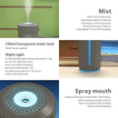 Humidifier, 230Ml Mini Usb Humidifier Cool Mist Humidifier 7 Color Led Ligh N6O4