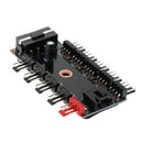 Multi-in-one Board 4Pin Spliter HUB Extended Fan HUB,1 to 10Way Hub Splitter