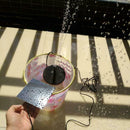 Solar Water Pump Floating Panel Kit Garden Watering Power Fountain Pool