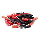 40pcs Red Black Crocodile Alligator Test Clips And Banana Plug