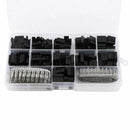 620pcs Dupont Wire Jumper Pins Header Connector Housing Kit + M/F Crimp Pins