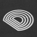 Circle Frame Metal Cutting Dies for DIY Scrapbooking Card Die Cuts (AB0044) A