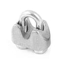 M6 1/4 Inch 304 Stainless Steel Saddle Clamps Cable Wire Rope Clips Fastene