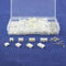 40 sets Kit in box 2p 3p 4p 5 pin 2.54mm Pitch Terminal / Housing / Pin Hea