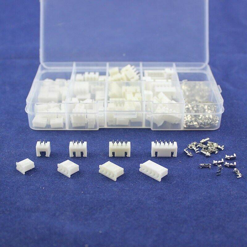 40 sets Kit in box 2p 3p 4p 5 pin 2.54mm Pitch Terminal / Housing / Pin Hea