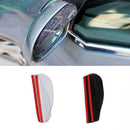 Car Accessories Rear View Side Mirror Visor Sun Rain Guard Protector Black/ K1U9