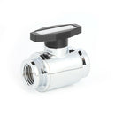 G1/4 Thread Vent Valve Water Ball Valve for PC Water Cooling System (Black)