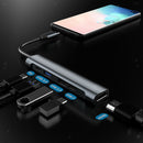 Multi USB Type C Hub 4K HDMI USB 3.0 Hub