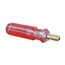 Red Clear Plastic Handle CATV Cable F Connector Insertion Tool Imperial Uni
