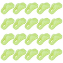 Outdoor Camping Luminous Awning Anti-slip Triangle Tent Rope Buckle (20pcs) A