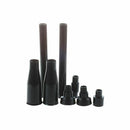 Plastic Garden Fountain Pump Waterfall Head Set, Black