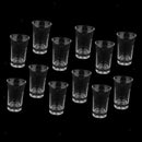 12xSolid Shot Glass Whisky Glass Wine Cup Tumbler, 35ml, High Temp Resistant