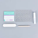 24pcs Solid French False Nails Art Acrylic Full Cover Tips Manicure Gl%!