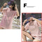 Fashion Women Bling Solid Short Sleeve Loose T-Shirts Long Tops (Pink XXL)
