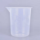 600mL Plastic Measuring Cup For Laboratory Beaker Graduated Cup Kitchen BakS Ew