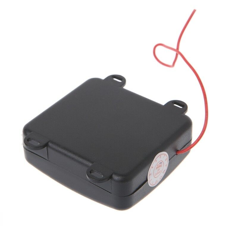 1-Way Car Vehicle Burglar Alarm System Keyless Entry System Security w/ 2 Remote