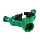 3/4" Double Tap Hose dapter Connector daptor Hose Pipe Splitter AUS New E9R7