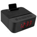 Digital Radio Alarm Clock All-In-One Design With Wireless Speaker,Fm Radio,