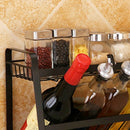 3 Layers Kitchen Spice Rack 304 Stainless Steel Countertop Spice Jars Bottl