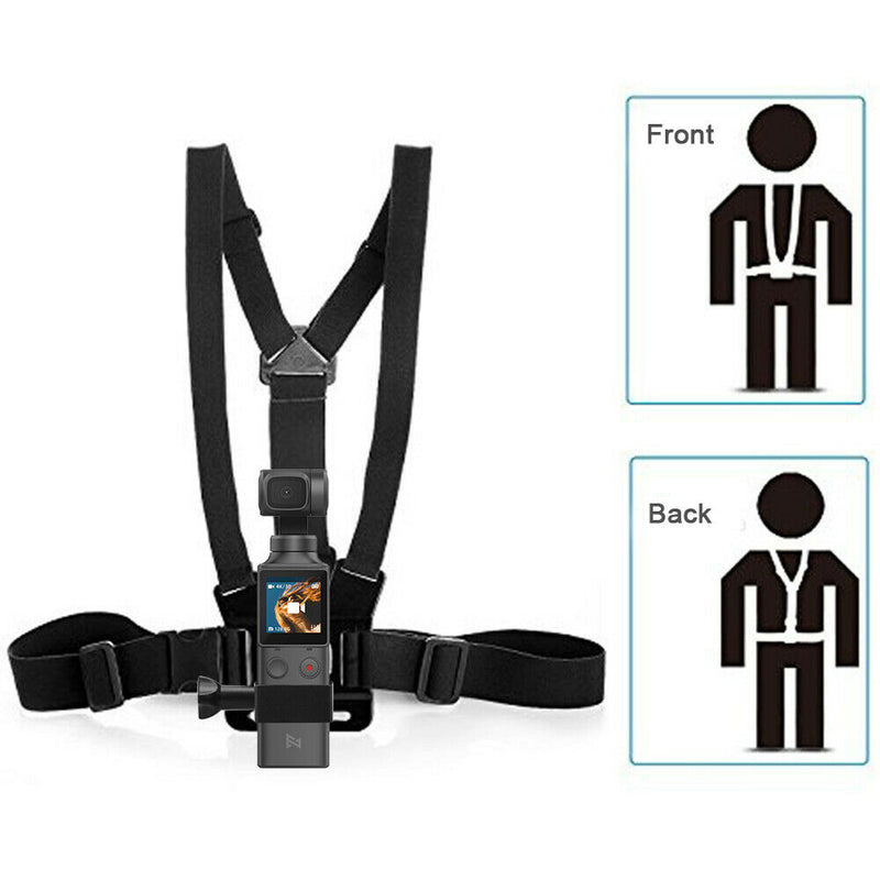 Camera Chest Strap Elastic Double Shoulder +Adapter For FIMI PALM Handeld Gimbal