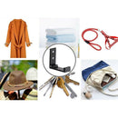 Foldable Hook, Heavy Duty Hook Super Waterproof Hanger for Robes, Coats, To