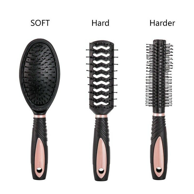 5Pcs Hair Brushes Comb Set Women Ladies Hair Care Massage Hairbrush With Mi S4Y8