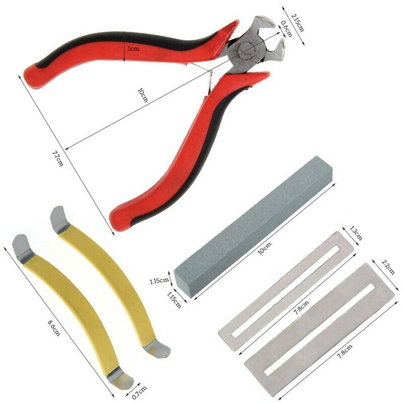 Guitar Clean Polish Tools 6 Pieces Professional Luthier Tools Repair Kit Fr