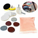 34 PCS Deep Scratch Remover Tool Kits - Glass Polishing -Cerium Oxide and Wheel
