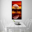 5D DIY Tree Full Drill Diamond Embroidery Paintings Cross Stitch (Orange)