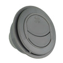 47mm Universal Round A/C Air Outlet Vent For RV Bus Gray Outline 100mm