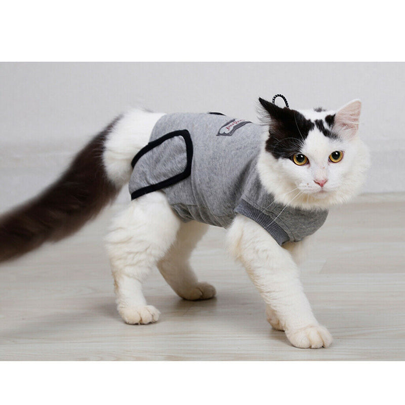 E-Collar Alternative Cat Dog, After Surgey Wear Cat Recovery Suit Sterilization