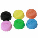 6X Colorful Cute Silicone Lids Reusable Bottle Cap Beer Wine Savers M1I7 N0N8