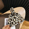 Animal Pattern Underarm Bag Women Mini Plush Shoulder Handbags Purse (8)