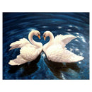 Swan 5D Diamond Painting Embroidery DIY Craft Needlework Home Decor Gift(A)