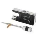 1 Set Ebony Violin Bow Frog Screw 3/4 4/4 Size Metal Violin Parts for Fiddle