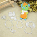 Xmas Penguin Cutting Dies Stencil DIY Scrapbook Embossing Paper Card Craft