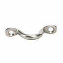 Pack of 6 Stainless Steel Bimini Boat Top PAD EYE , Eye Straps, Tie Down, K W3V1