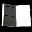 Aluminum CF Compact Memory Card Protecter Storage Box New. Case hold N8Q0 T F9N0