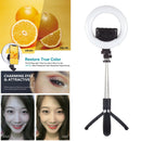 Selfie LED Ringlight,Tripod Stand,Cellphone Holder for Live