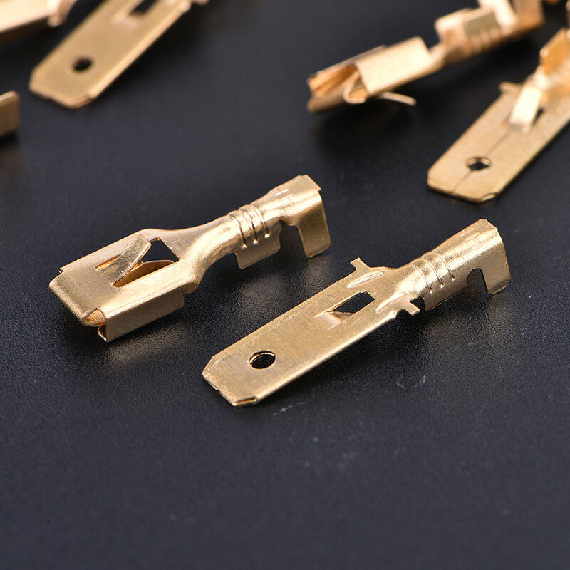 6.3mm 2pin automotive electrical wire connector male female cable termina plugJR