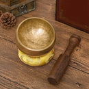 3.2 Inch Tibetan Singing Bowl Zen Meditation Yoga Meditation Bowl Wooden St
