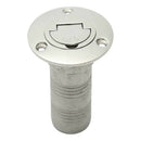 Stainless Steel 316 Boat Deck Gas Filler w/ Keyness Cap for Boats - 50mm 2 inch