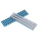 2x Stainless Steel Sand Ladders Board for Axial SCX10 D90 1/10 RC Crawler CarJR