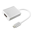 USB 3.1 Type C to HDMI Adapter With Aluminium Case for MacBook Pro/Air
