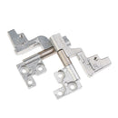 Pair of Laptop LCD Screen Hinges, Left+Right Replacement Metal Hinges For Dell